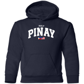 Half Pinay FILAM Flag Youth Pullover Hoodie